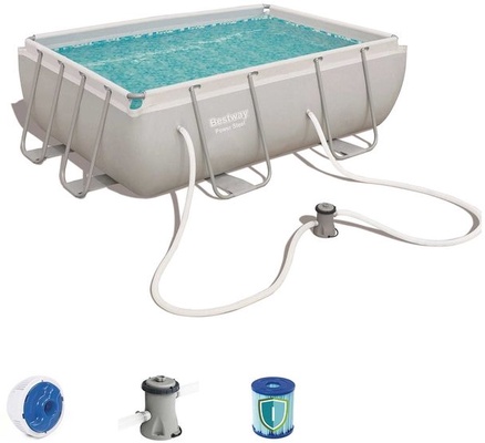 Piscina Desmontable Tubular Bestway Power Steel 282x196x84 cm con Depuradora
